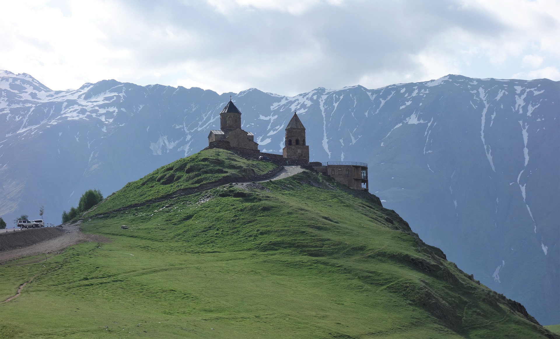 Панорама Казбеги