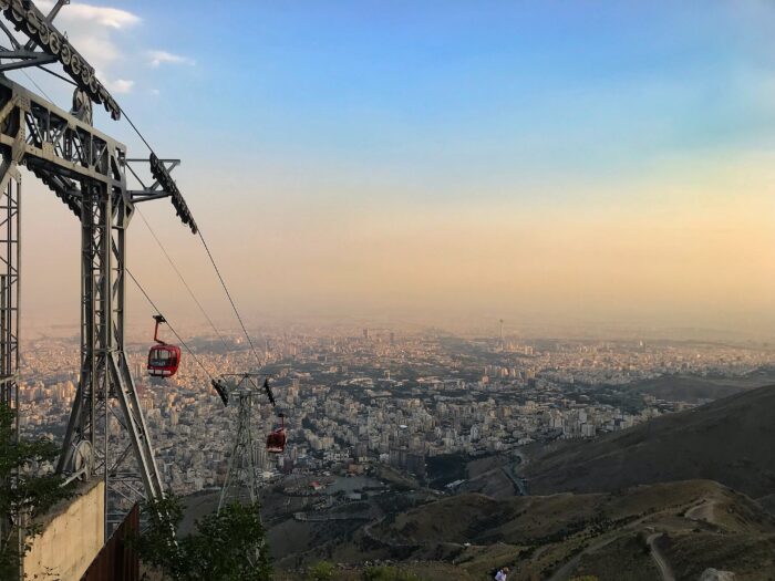 Гора Точал. Тегеран. Иран.